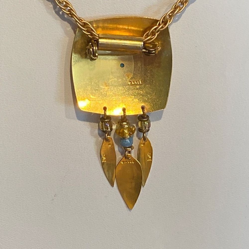 KYLE MCKEOWN Signed Vintage Necklace - Picture 3 of 9